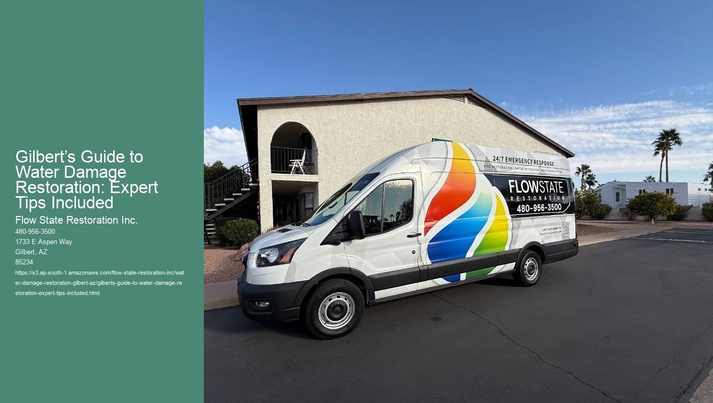 Gilbert’s Guide to Water Damage Restoration: Expert Tips Included