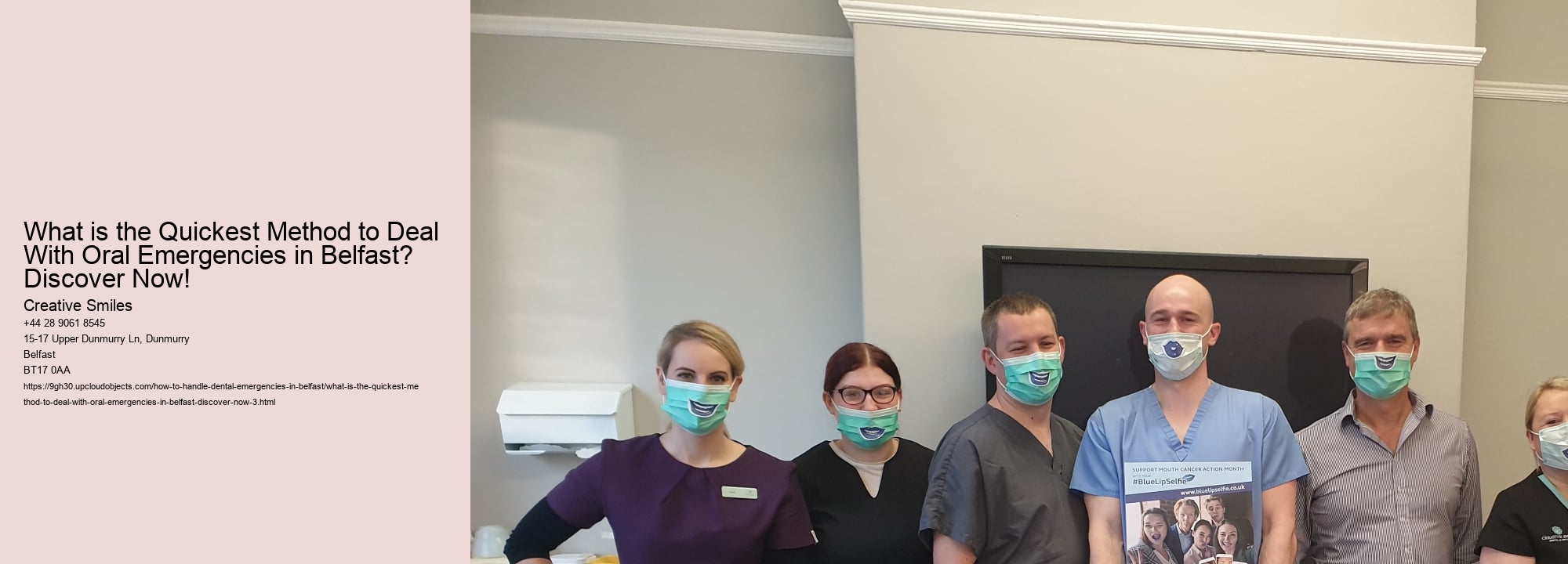 What is the Quickest Method to Deal With Oral Emergencies in Belfast? Discover Now!