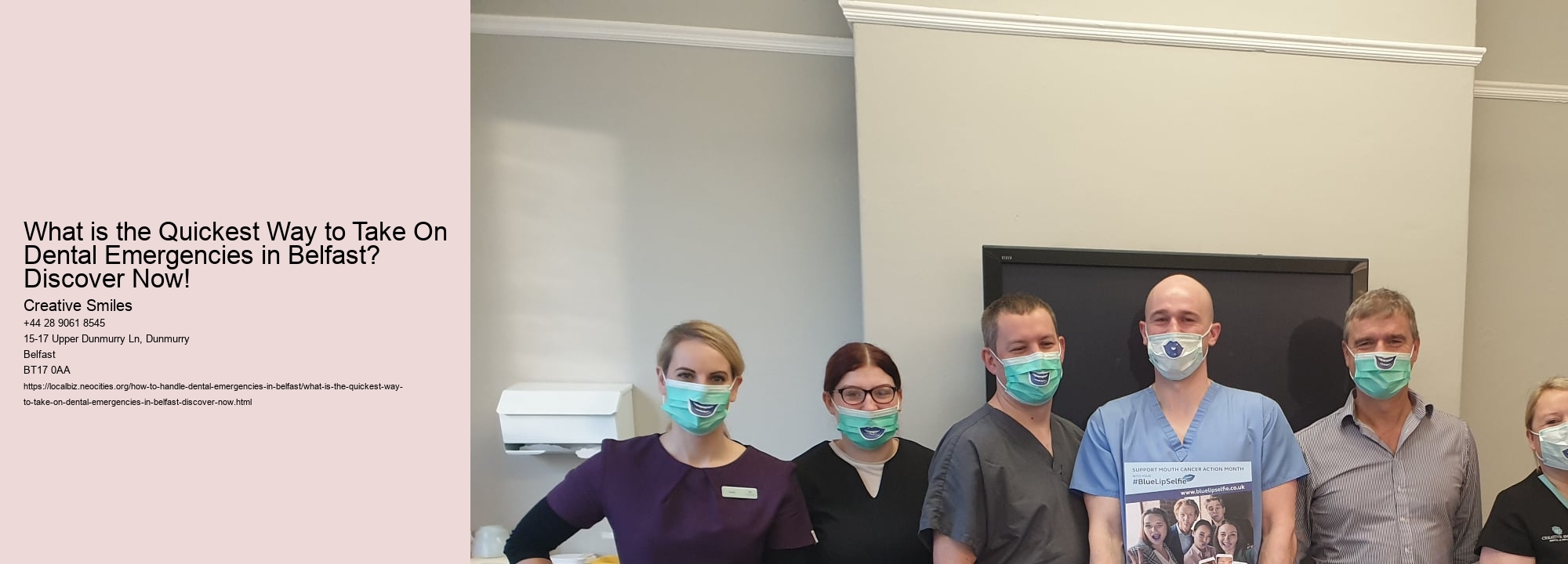 What is the Quickest Way to Take On Dental Emergencies in Belfast? Discover Now!