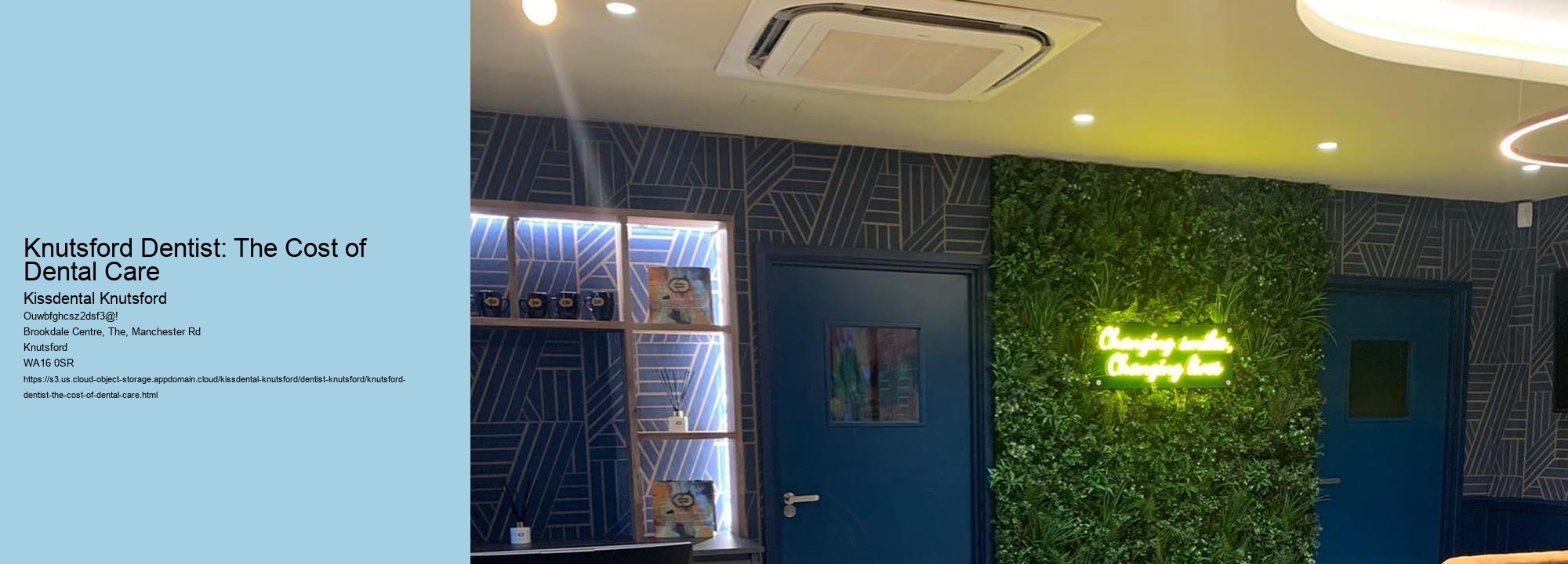 Knutsford Dentist: The Cost of Dental Care