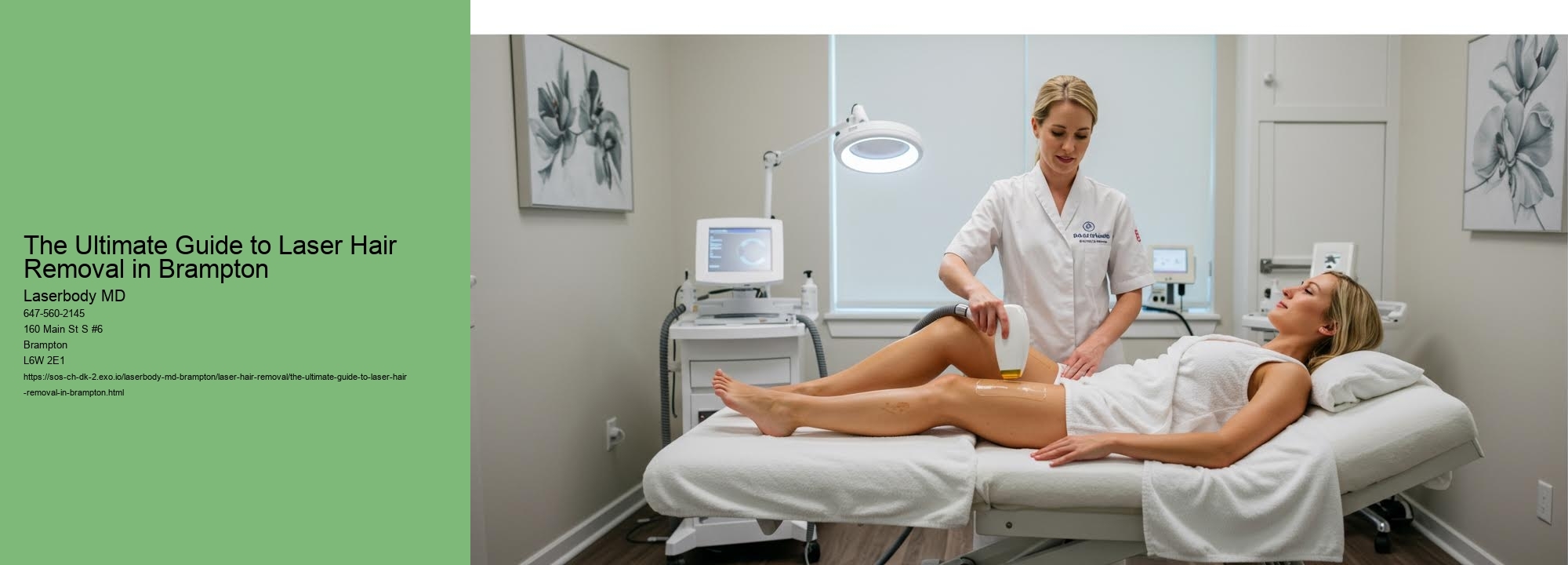The Ultimate Guide to Laser Hair Removal in Brampton