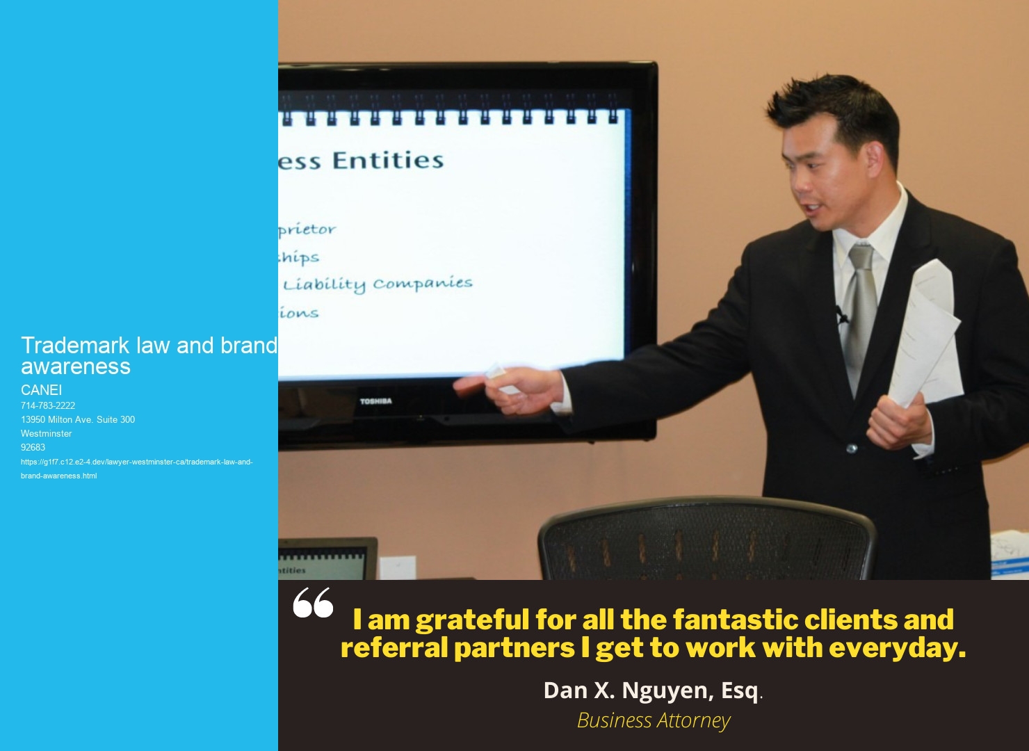 Trademark law and brand awareness