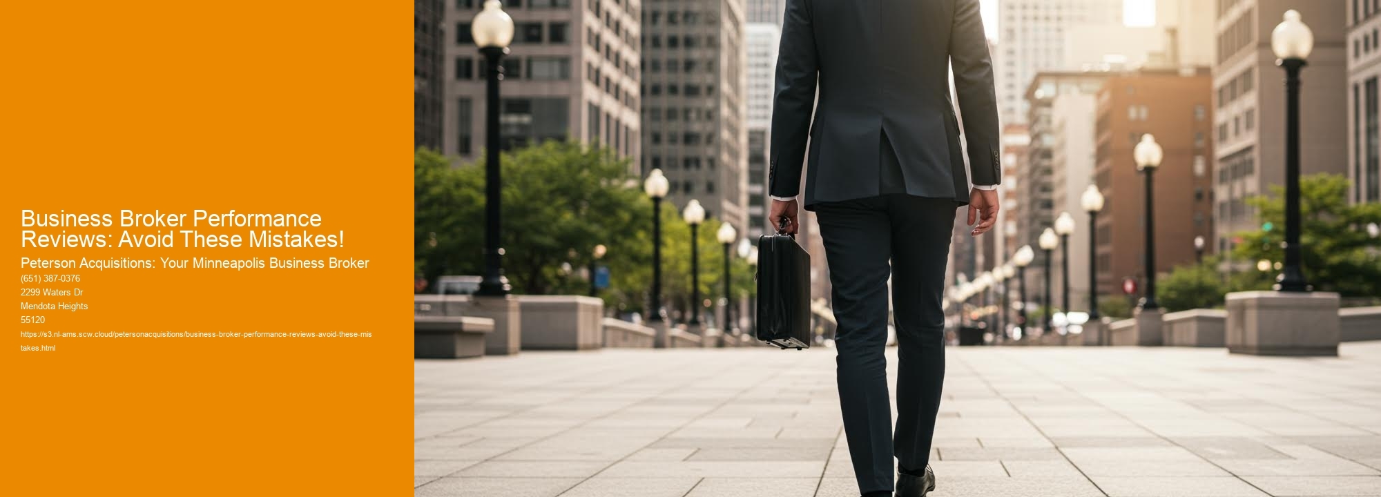 Business Broker Performance Reviews: Avoid These Mistakes!