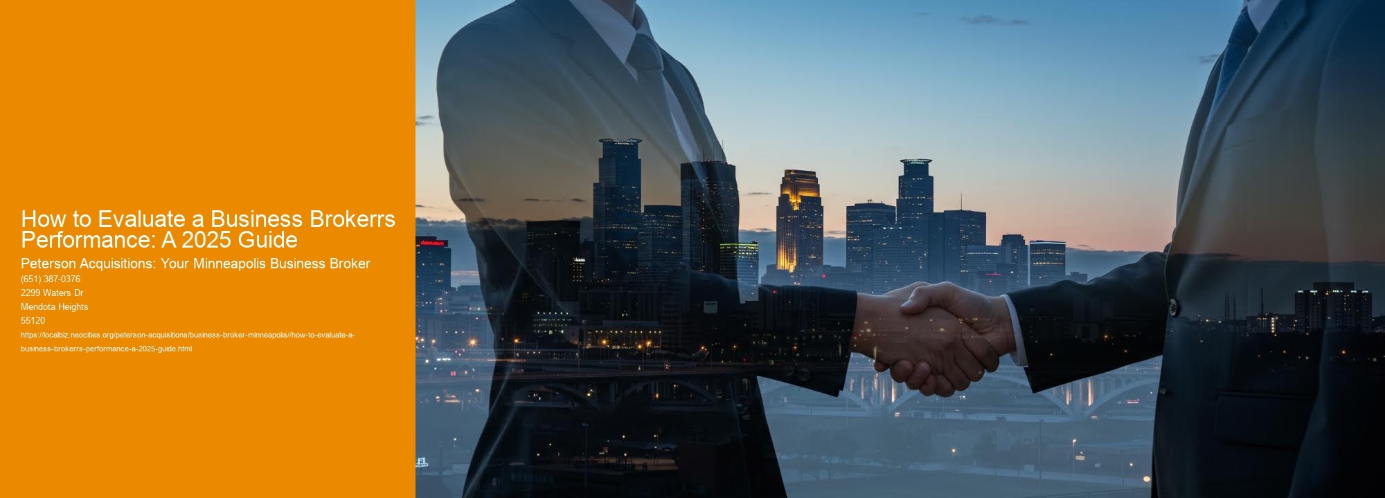 How to Evaluate a Business Brokerrs Performance: A 2025 Guide